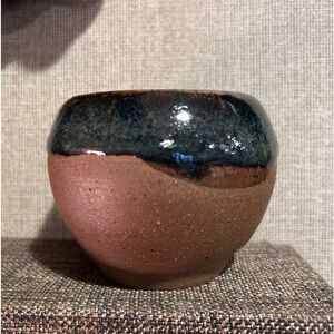 Small studio pottery pot